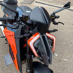 Pyramid Plastics Fly Screen | Matte Black | KTM 1290 Superduke R 2017>2019 | 29700M