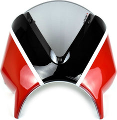 Pyramid Fly Screen | Ravishing Red Scheme | Royal Enfield Interceptor 650 2018> | 297950R