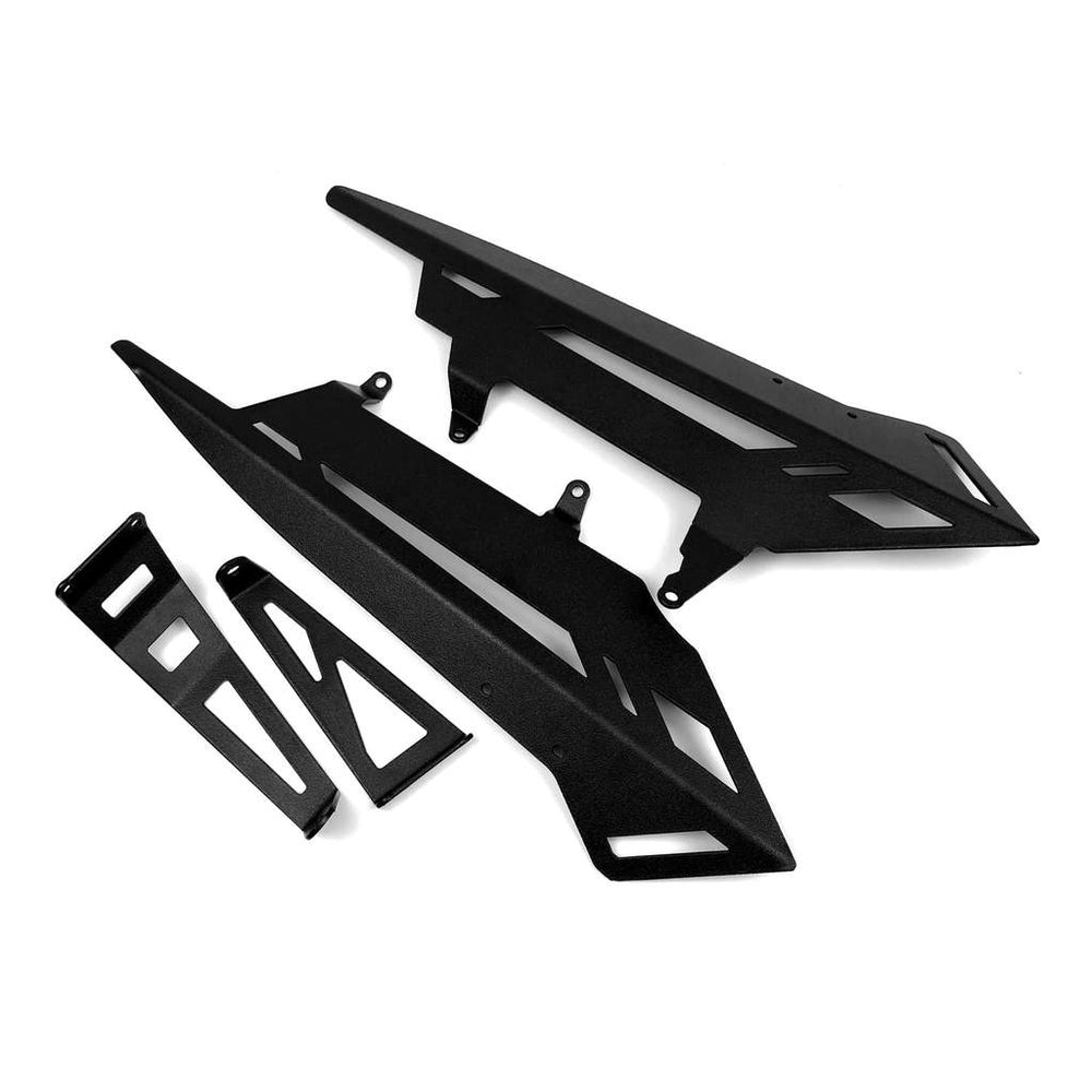 Pyramid Plastics Exhaust Cheeks | Matte Black | KTM 1290 Superduke R 2020> | 29900M