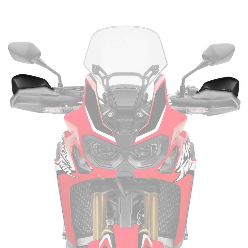 Pyramid Plastics Handguard Extensions Matte Black Honda CRF 1000 L Africa Twin Adventure Sports 2018>2019 | 30100M