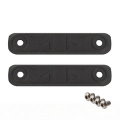 Rear Peg Blanking Blocks Matte Black
