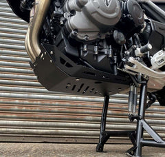 Pyramid Engine Plate | Matte Black | Triumph Tiger 1200 GT 2022>Current | 36111M