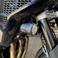 Pyramid Auxiliary Headlight Guards | Matte Black | Triumph Tiger Sport 660 2022>Current | 36565M