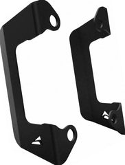Pyramid Brake Caliper Guards | Matte Black | Moto Guzzi V100 Mandello 2022>Current | 36875M