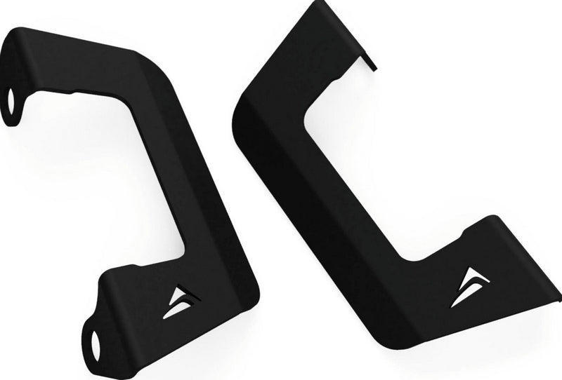 Pyramid Brake Caliper Guards | Matte Black | Moto Guzzi V100 Mandello 2022>Current | 36875M