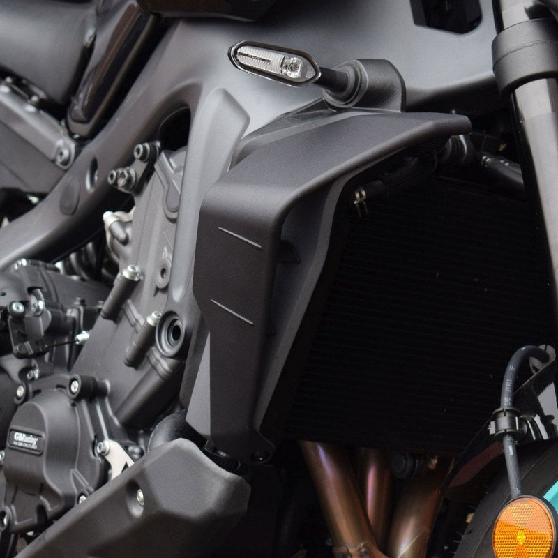 Pyramid Side Spoilers | Matte Black | Yamaha MT-09 2024>Current | 38265