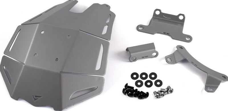 Pyramid Engine Guard | Gloss Silver | Moto Guzzi V100 Mandello 2022>Current | 38405S