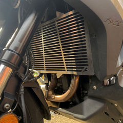 Pyramid Radiator Guard | Matte Black | Honda NT 1100 2022>Current | 521999M