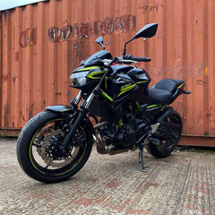 Pyramid Radiator Guard | Matte Black | Kawasaki Ninja 650 2017>2019 | 523650M
