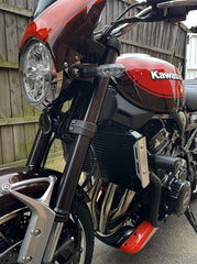 Pyramid Radiator Guard | Matte Black | Kawasaki Z 900 RS 2018>2020 | 523900M