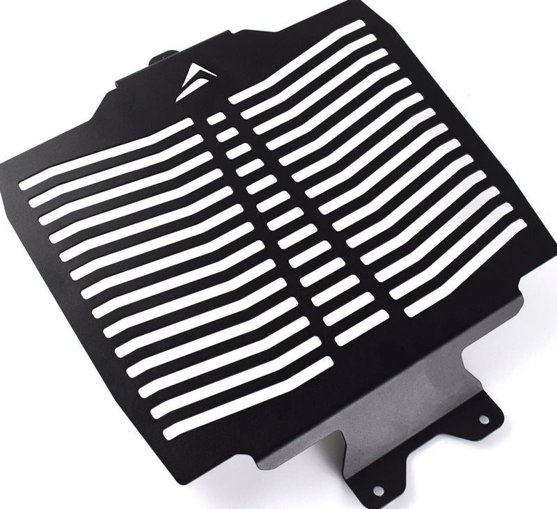 Pyramid Radiator Guard | Matte Black | Moto Guzzi Stelvio 2023>Current | 528100M
