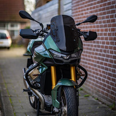 Pyramid Radiator Guard | Matte Black | Moto Guzzi V100 Mandello 2022>Current | 528705M