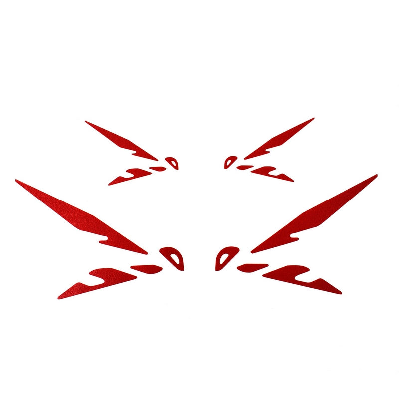 Decals - Hornet Logo - Set of 4 Red