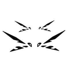 Decals Matte Black