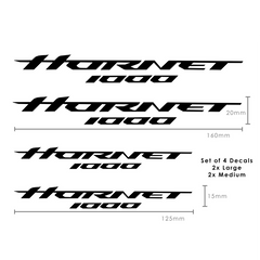 Decals - Hornet Logo Set Of 4 Black
