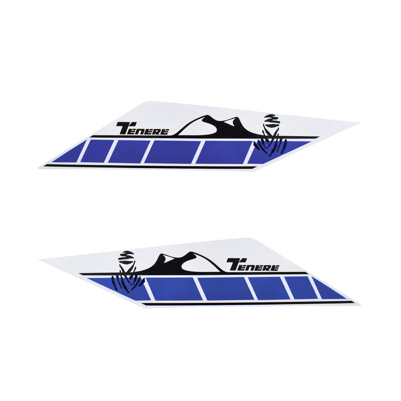 Decals Rear Side Panel Graphic Blue