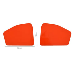 Decals Seat Cowl Number Board Set Red