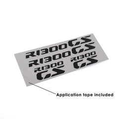 Decals Logo Black Set Of 4