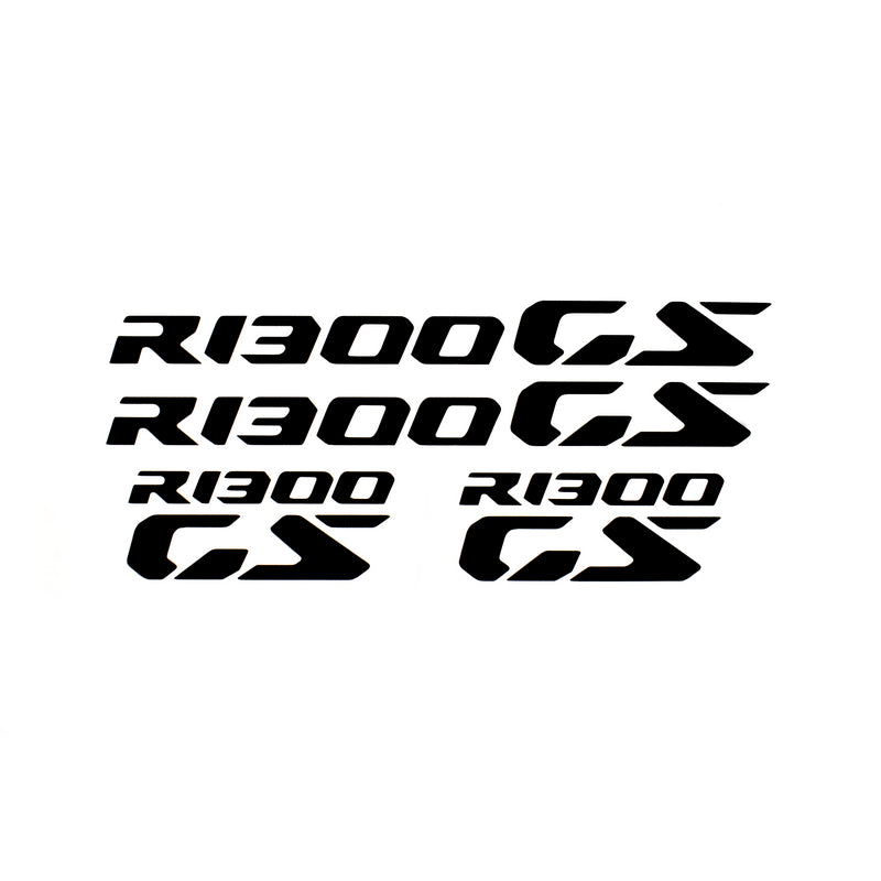 Decals Logo Black Set Of 4