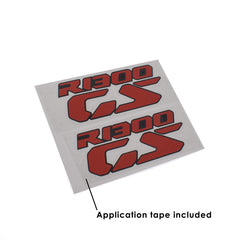 Decals Logo Red Set Of 2