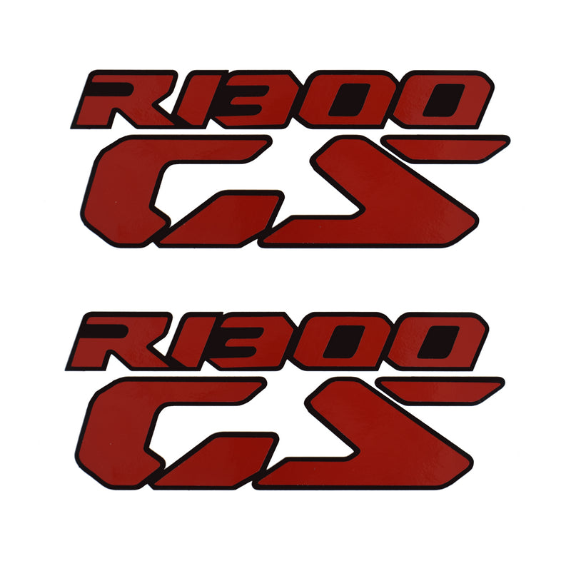 Decals Logo Red Set Of 2