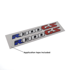 Decals Logo Blue & Red Set Of 2