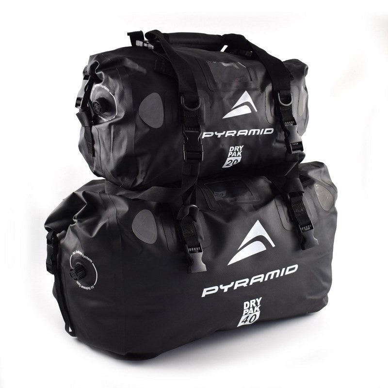 Waterproof Motorcycle Duffle Bag Bundle Black
