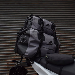 Waterproof Motorcycle Duffle Bag Bundle Grey