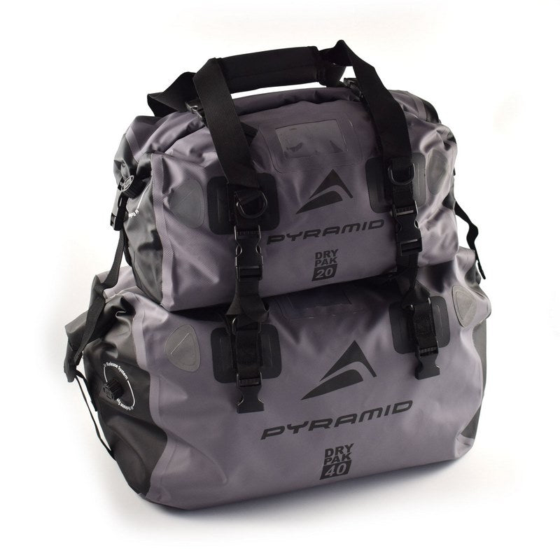 Waterproof Motorcycle Duffle Bag Bundle Grey