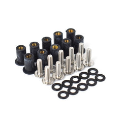 M5 X 16 Screen Kit - Silver (Pack Of 10)