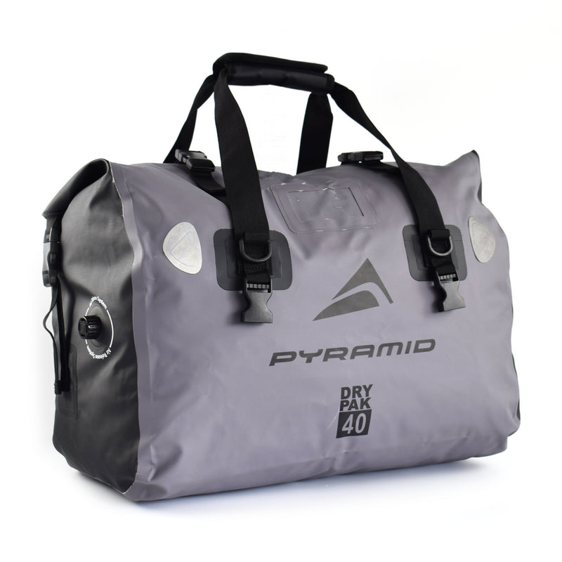 Waterproof 40L Motorcycle Duffle Bag Grey