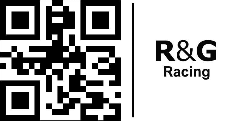 R&G Racing Crash Protectors (classic, round style), Black | CP0144BL