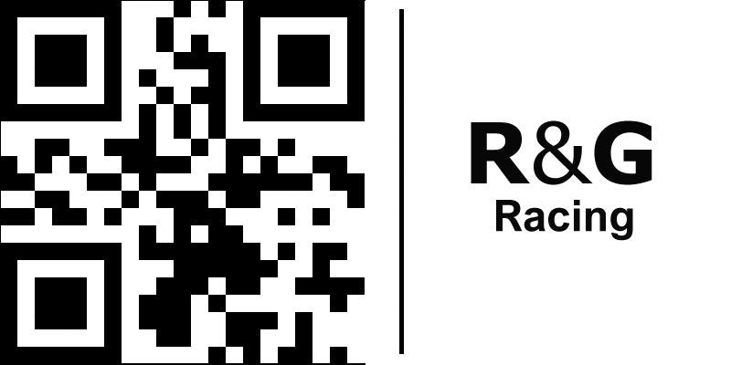 R&G Racing Titanium Racing Radiator Guard, Black | CP0335BL