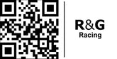 R&G Racing Polypropylene Engine Case Cover, Black | ECC0126BK