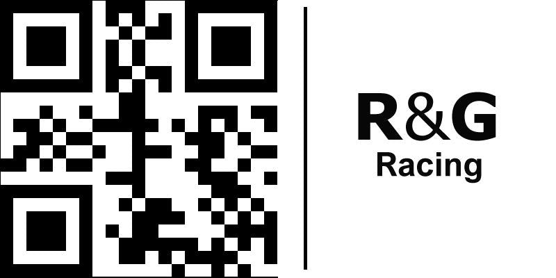 R&G Racing Exhaust Protectors, Black | EP0013BK
