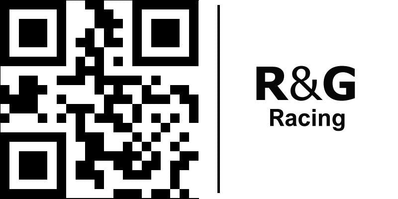 R&G Racing Frame Plugs, Left, Black | FI0029BK
