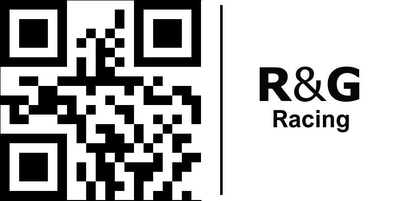 R&G Racing Frame Plugs, Single, Black | FI0126BK