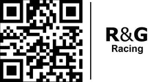 R&G Racing Paddock Stand, rear, Black | PADD-REAR-BK