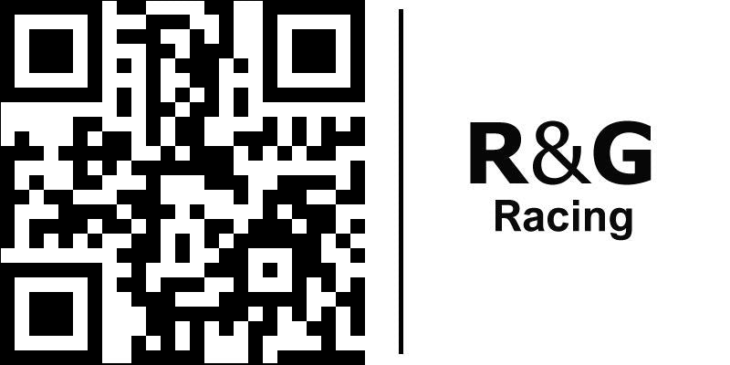 R&G Racing Radiator Guard (aluminium), Black | RAD0093BK