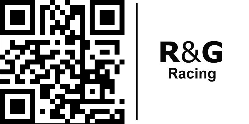R&G Racing Radiator Guard (aluminium), Black | RAD0099BK