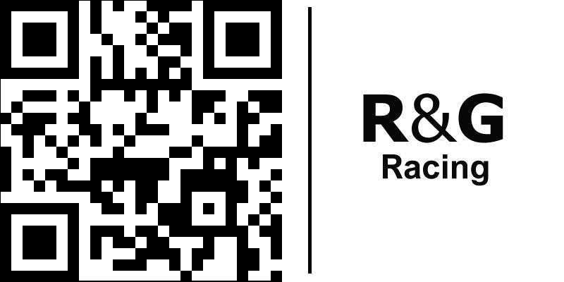 R&G Racing Radiator Guard (aluminium), Black | RAD0101BK