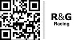 R&G Racing Radiator Guard (aluminium), Black | RAD0101BK