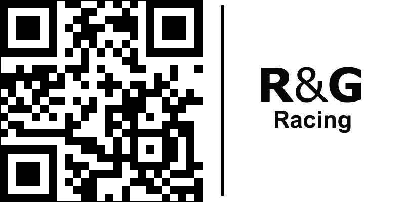 R&G Racing Radiator Guard (aluminium), Black | RAD0112BK