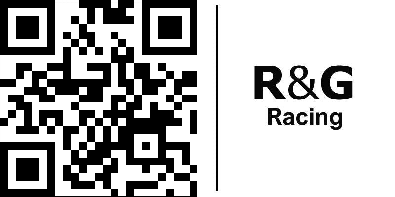 R&G Racing Radiator Guard set (pair), Black | RAD0117BK