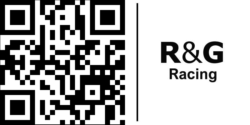 R&G Racing Radiator Guard (aluminium), Black | RAD0118BK