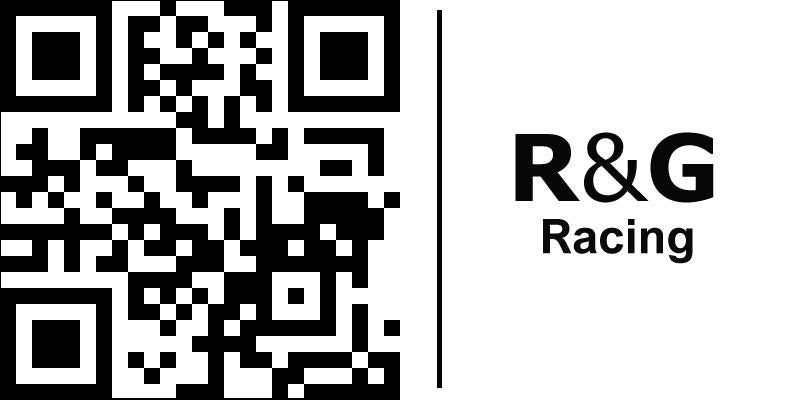 R&G Racing Radiator Guard (aluminium), Black | RAD0158BK