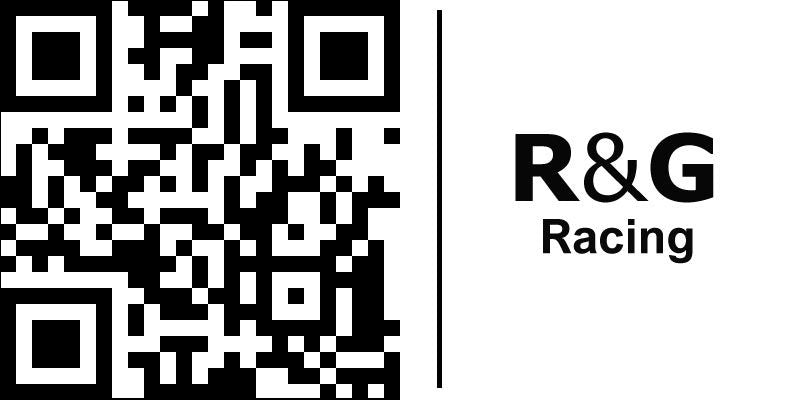 R&G Racing Radiator Guard (aluminium), Black | RAD0176BK
