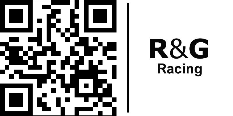 R&G Racing Radiator Guard (aluminium), Black | RAD0203BK
