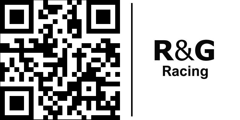 R&G Racing Radiator Guard (aluminium), Black | RAD0225BK