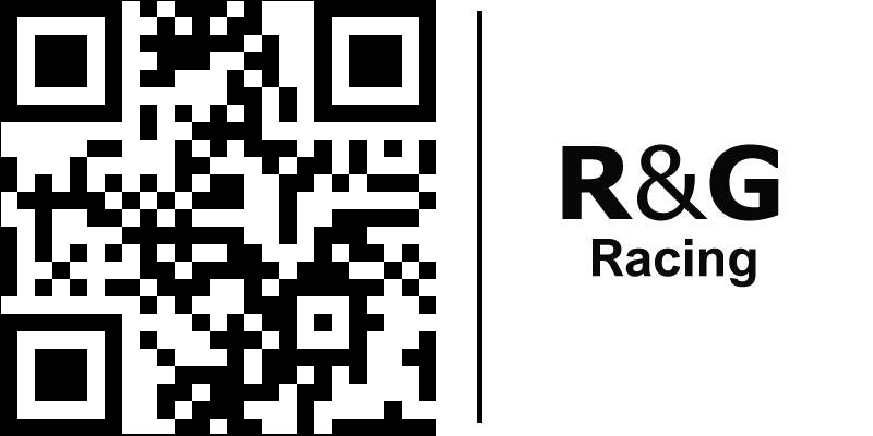 RG Racing Replacement R&G Pillion Pegs (Pair), Black | RFP0001MC